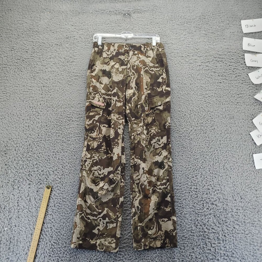 Magellan Outdoors Pants Womens Small Camouflage Cargo Outdoor Utility Polyester